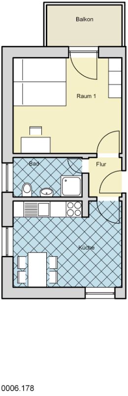 1-Zimmerwohnung in Elberfeld - Photo 3