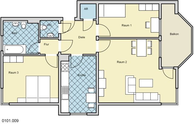 3-Zimmerwohnung in Vohwinkel! - Foto 3