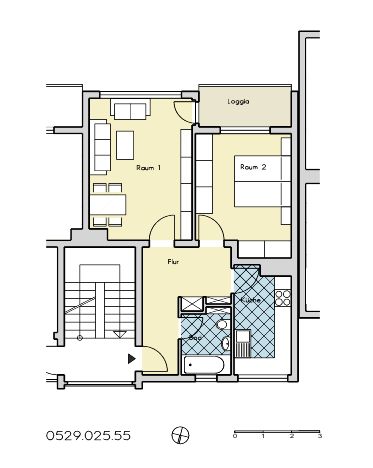 Modernisierte 2 Zimmerwohnung mit Balkon am Domagkweg ! - Foto 2