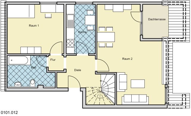 Helle 3-Zimmerwohnung mit Balkon - Photo 4