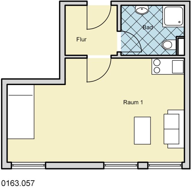 Zentrale Wohnung nur für Studenten oder Azubis - Photo 5